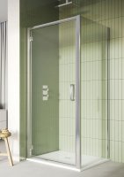 Dawn Apollo 900 x 700mm Hinged Door with Side Panel