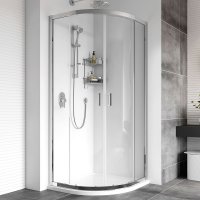 Roman Showers Haven Double Door Quadrant Shower Enclosure - 800mm X 800mm