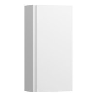 Laufen Lani Glossy White 1 Door Wall Cabinet - Right Hand