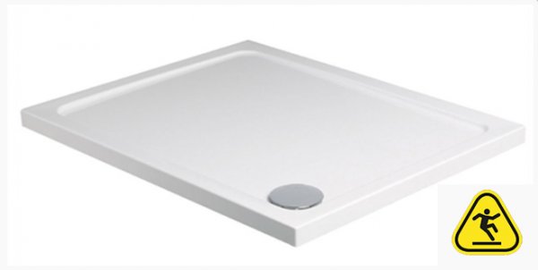 JT Fusion 1600 x 900mm Rectangle Shower Tray with Anti-Slip