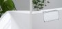 Carron Celsius 1910 x 910mm Carronite Freestanding Bath includes Overflow Filler & Clicker Waste