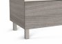 Roca The Gap Nordic Ash 1000mm 3 Drawer Vanity Unit with Right Handed Basin