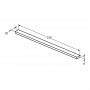 Ideal Standard i.life S Compact Wall Hung 50cm 1 Drawer Matt Carbon Grey Vanity Unit