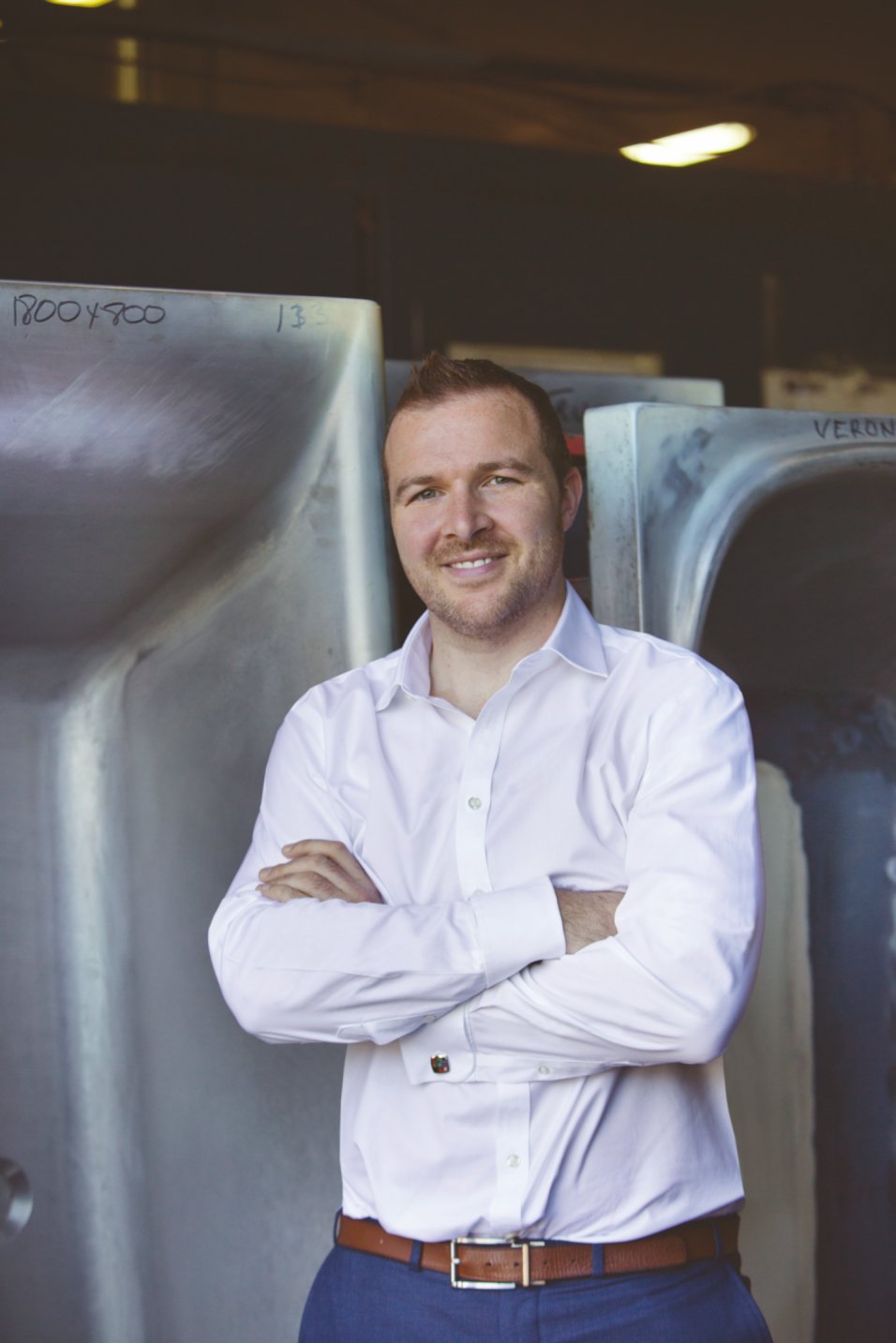 James McMorrine, Managing Director of Carron Baths