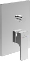 Villeroy & Boch Architectura Square Concealed Bath-Shower Mixer with Diverter - Chrome