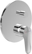 Villeroy & Boch O.Novo Start 2 Outlet Concealed Single-Lever Bath-Shower Mixer - Chrome