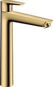 Hansgrohe Talis E Single Lever Basin Mixer 240 without Waste - Polished Gold-Optic