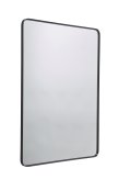 Tavistock Verge 600 x 800mm Rectangular Mirror - Black