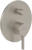 Villeroy & Boch Dawn 2 Outlet Concealed Single-Lever Bath/Shower Mixer - Matt Brushed Nickel