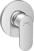 Hansgrohe Rebris S Single Lever Shower Mixer for Concealed Installation - Chrome