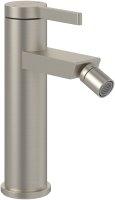 Villeroy & Boch Dawn Single-Lever Bidet Mixer - Matt Brushed Nickel