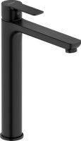 Duravit D-Code Single Lever Large FreshStart Basin Mixer w/ MinusFlow - Matt Black