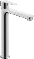 Duravit D-Code Single Lever Large FreshStart Basin Mixer w/ MinusFlow - Chrome