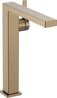 Hansgrohe Tecturis E Single Lever Basin Mixer 240 Fine Coolstart Ecosmart+ for Wash Bowls without Waste Set - Brushed Bronze