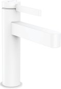 Hansgrohe Finoris Single Lever Basin Mixer 110 with Pop-Up Waste Set - Matt White