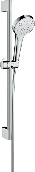 Hansgrohe Croma Select S Shower Set 110 1jet with Shower Rail 65cm - White/Chrome