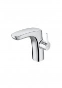 Roca Insignia Single Lever Medium Height Basin Mixer - Chrome