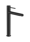 Roca Nu XL Basin Mixer with Pin Handle - Titanium Black