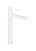 Roca Nu XL Basin Mixer with Pin Handle - Gloss White