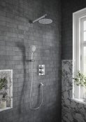 Villeroy & Boch Round Complete Shower Set - Chrome