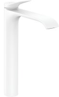 Hansgrohe Vivenis Single Lever Basin Mixer 250 for Washbowls without Waste Set - Matt White