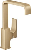 Hansgrohe Metropol Single Lever Basin Mixer 230 with Lever Handle & Waste - Brushed Bronze