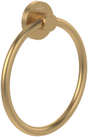 Villeroy & Boch Elements Tender Towel Ring - Brushed Gold