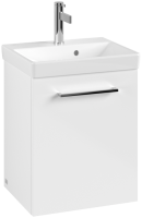 Villeroy & Boch Avento 400mm 1 Right Hand Door Vanity Unit - Brilliant White