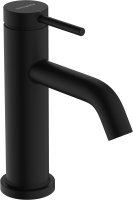 Hansgrohe Tecturis S Pillar Tap 80 Ecosmart+ with Lever Handle for Cold Water Or Pre-Adjusted Water without Waste Set - Matt Black