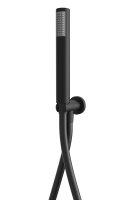 Tavistock Round Microphone Handset with Elbow Outlet & Hose - Matt Black