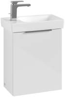 Villeroy & Boch Architectura 430 x 520mm 1 Door Vanity Unit - White