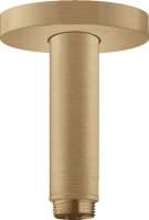 Hansgrohe Ceiling Connector S 100mm - Brushed Bronze