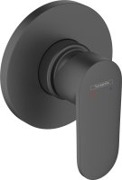 Hansgrohe Vernis Blend Single Lever Shower Mixer for Concealed Installation - Matt Black