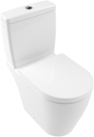 Villeroy & Boch Avento Close-Coupled Rimless Washdown Toilet Suite with Directflush - White Alpin