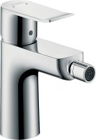 Hansgrohe Metris Single Lever Bidet Mixer with Pop-Up Waste - Chrome