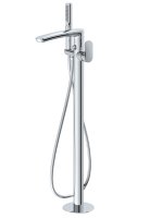 The White Space Vital Freestanding Bath Filler - Chrome