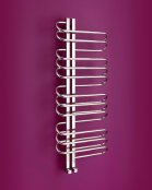 Zehnder Orbit Towel Radiator Right-Handed 1200 x 500mm - Stainless Steel Mirror