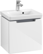 Villeroy & Boch Subway 2.0 450mm 1 Drawer Vanity Unit - Gloss White