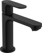 Hansgrohe Rebris S Single Lever Basin Mixer 110 Coolstart without Waste Set - Matt Black