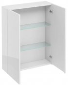 Britton Bathrooms White Double Door Wall Unit