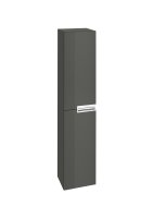 Roca Victoria-N Reversible Column Unit - Gloss Anthracite Grey