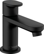 Hansgrohe Vernis Blend Pillar Tap 70 for Cold Water without Waste Set - Matt Black