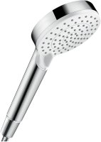 Hansgrohe Crometta Hand Shower 100 Vario Ecosmart - White/Chrome