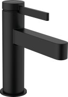 Hansgrohe Finoris Pillar Tap 100 for Cold Water without Waste Set - Matt Black