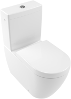 Villeroy & Boch Subway 2.0 Close-Coupled Rimless Washdown Toilet Suite with Directflush - White Alpin