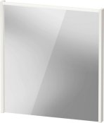 Duravit D-Code 650mm x 700mm Illuminated Mirror - Gloss White