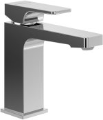 Villeroy & Boch Architectura Square Basin Mixer with Pop-Up Waste - Chrome