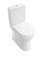 Villeroy & Boch O.Novo Close-Coupled Toilet, Cistern & Soft Close Seat Combi-Pack