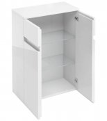 Britton Bathrooms White Double Door Base Unit