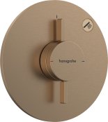 Hansgrohe Duoturn S Mixer for Concealed Installation for 1 Function - Brushed Bronze